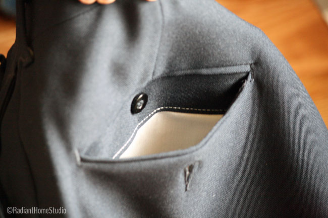 Vintage Trouser Details Back Pockets | Radiant Home Studio