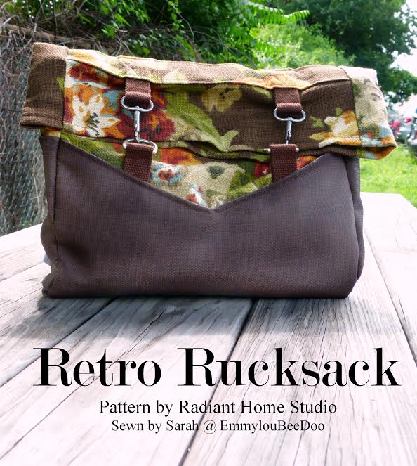 Retro Rucksack Inspiration | Sarah @ EmmyLoubeedoo | Radiant Home Studio