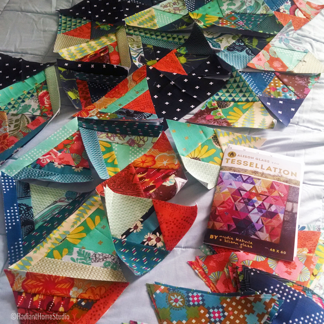 Tessellation Quilt Block | Foundation Paper Piecing | Radiant Home Studio
