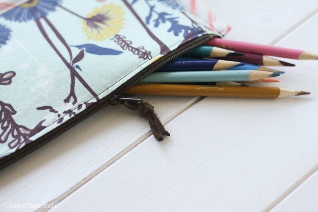 Cultivate Handmade Style Pencil Case | Radiant Home Studio