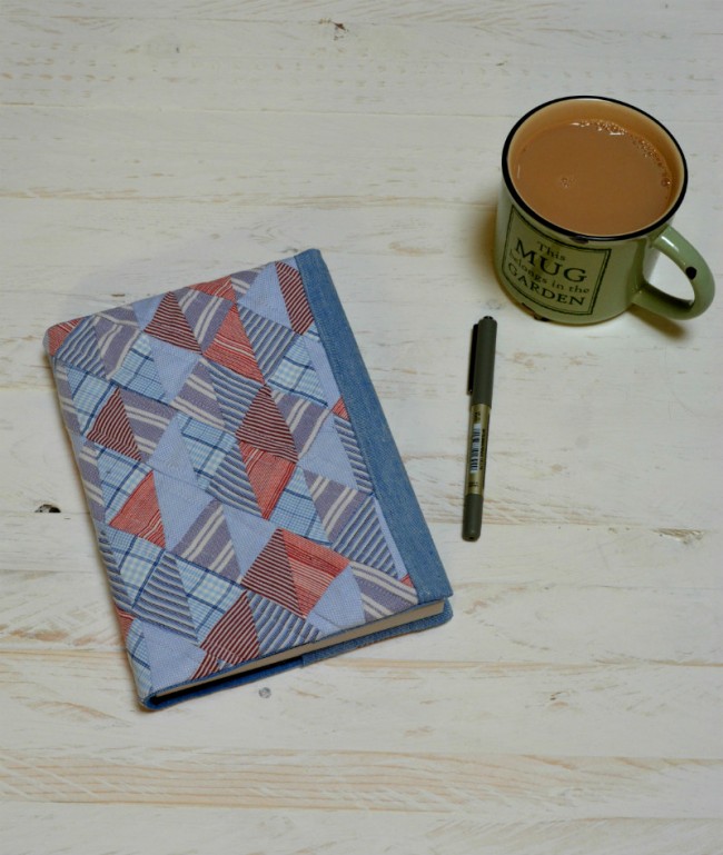 Quilted Notebook Cover | Vicky Myers Creations | Radiant Home Studio