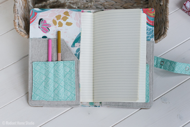Chalk and Paint Notebook Cover | Radiant Home Studio
