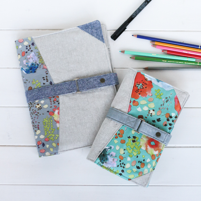 North Pond Notebook Cover Pattern | Radiant Home Studio