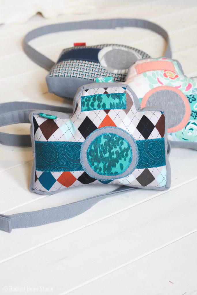 Little Photographer Camera Pattern by Swoodson Says | Handmade Gift for Preschooler | Radiant Home Studio