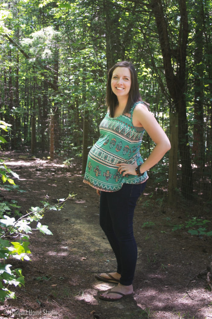 Rumi Tank for Maternity | Maternity Sewing | Radiant Home Studio