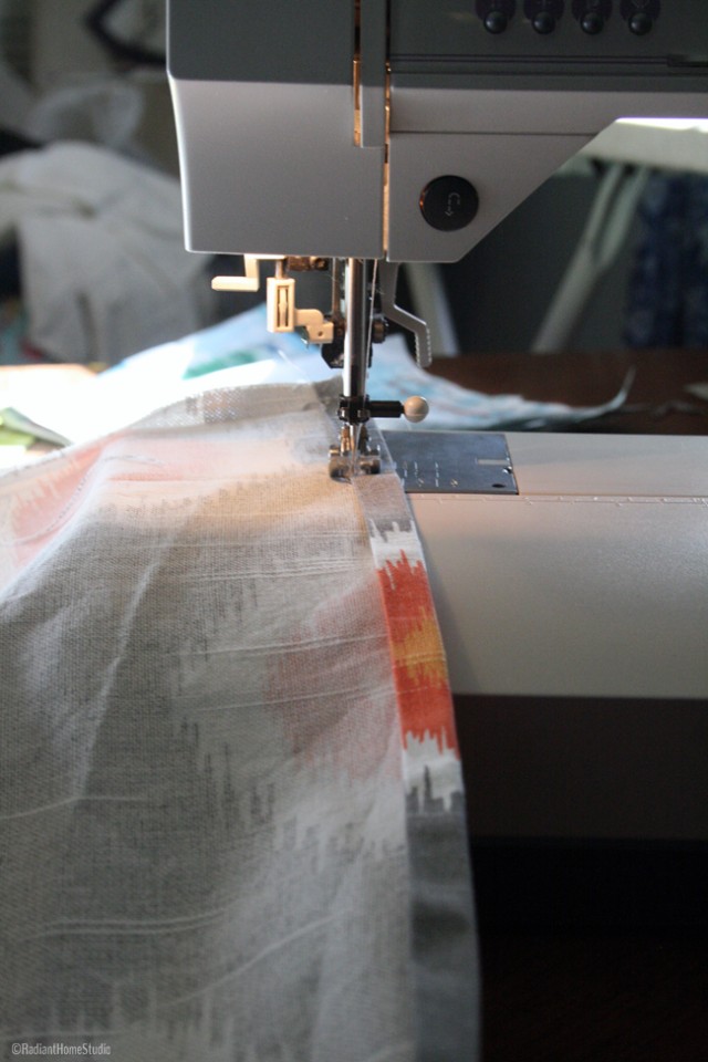 Sewing Simple Curtains Beginner Tutorial Radiant Home Studio