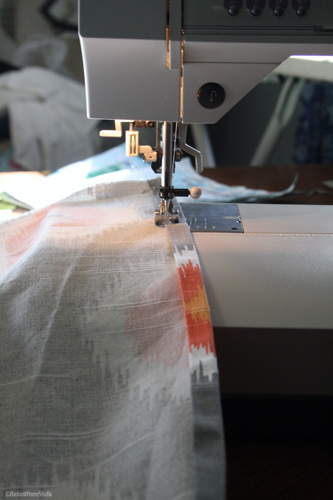Sewing Curtains Tutorial | Radiant Home Studio