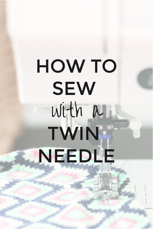 How can I sew using a twin needle WITHOUT backside zigzag? : r/sewing