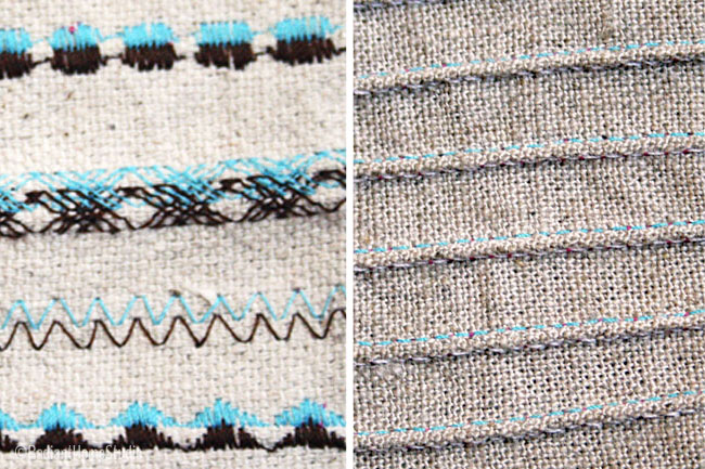 Woven Twin Needle Use | Radiant Home Studio