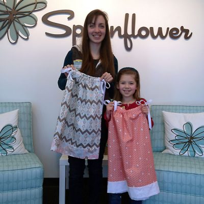 Spoonflower Pillowcase Dresses | Radiant Home Studio