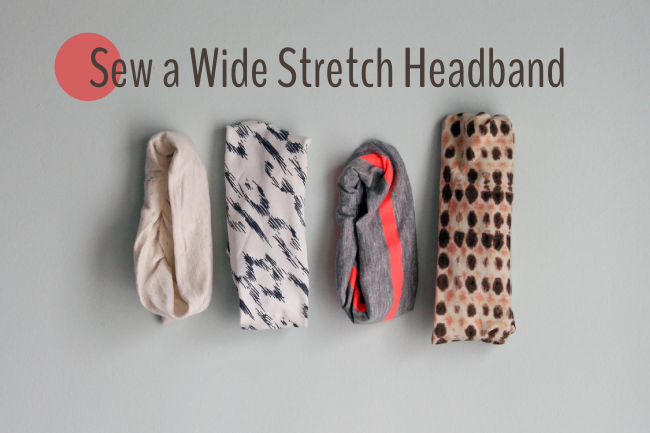 Sew a Wide Stretch Headband | Radiant Home Studio