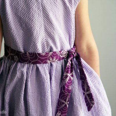 Caroline Party Dress front | Pattern Parcel 2 | Radiant Home Studio