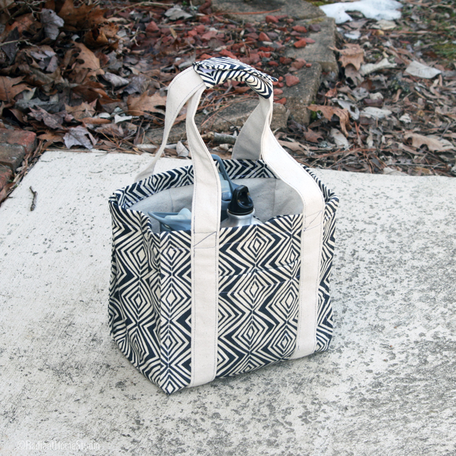Tribal Water Bottle Tote | Radiant Home Studio