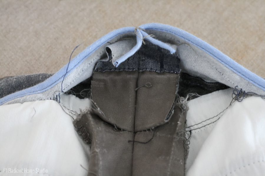 How to Alter the Waist on Men's Pants Radiant Home Studio