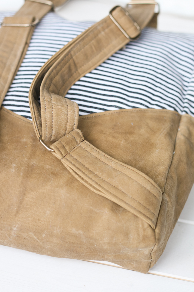 Waxed Canvas Retro Rucksack | Radiant Home Studio