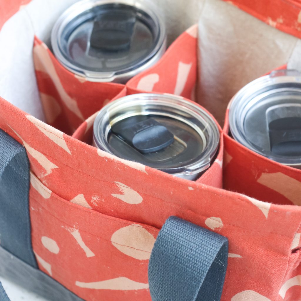 Webster Water Bottle Tote | Radiant Home Studio | Ruby Star Society Fabric