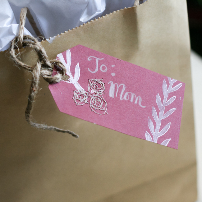 Printed & Stitched Handmade Gift Bag | Radiant Home Studio