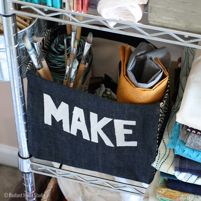 Make a Craft Organizer | Radiant Home Studio