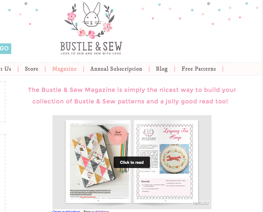 Bustle and Sew Guest Post Feature | Radiant Home Studio