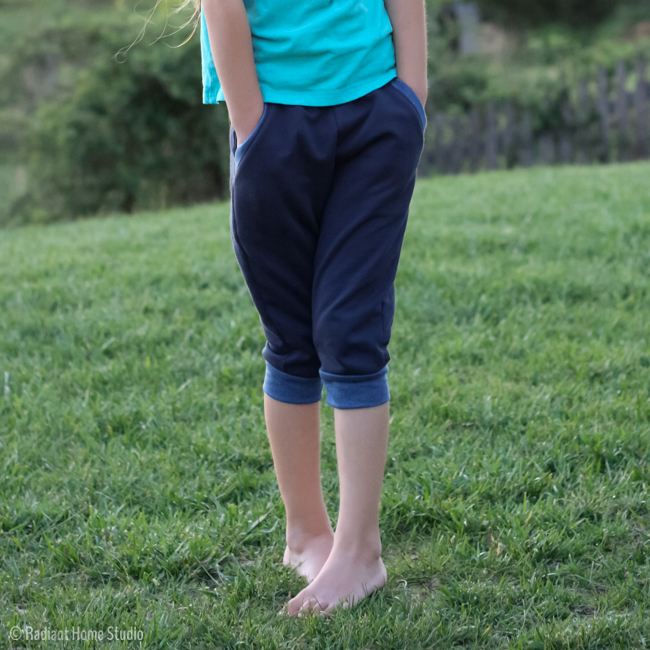 Cropped Mini Hudson Pants | Radiant Home Studio