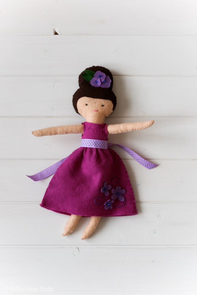 Darling Dollies - Felt Sew Good | Radiant Home Studio