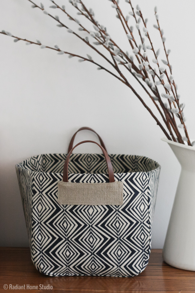 Basket from Handmade Style by Noodlehead | Radiant Home Studio