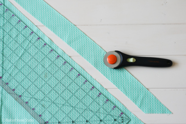 Make Bias Binding from a Fat Quarter | Radiant Home Studio