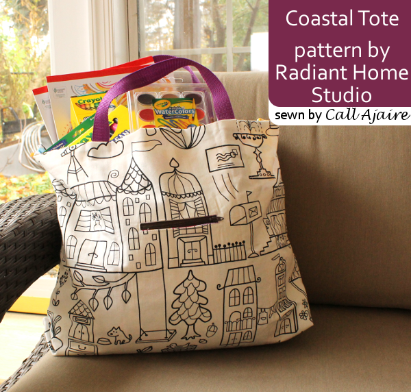 Call Ajaire | Coastal Tote Bag | Radiant Home Studio Blog Tour