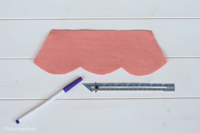 How to Sew Perfect Scallops | Radiant Home Studio