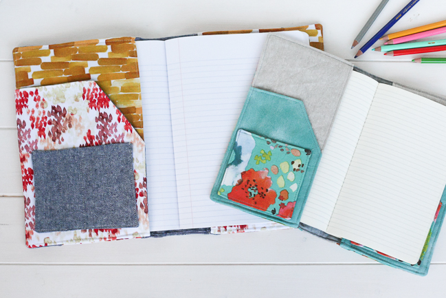 North Pond Notebook Cover Pattern | Radiant Home Studio
