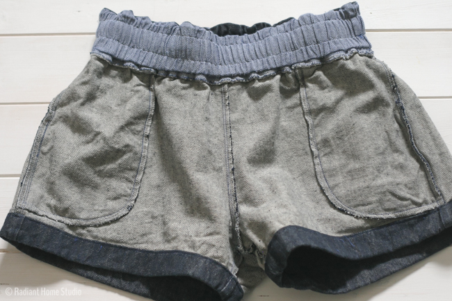 Linen Parkside Shorts | Sew Caroline | Radiant Home Studio