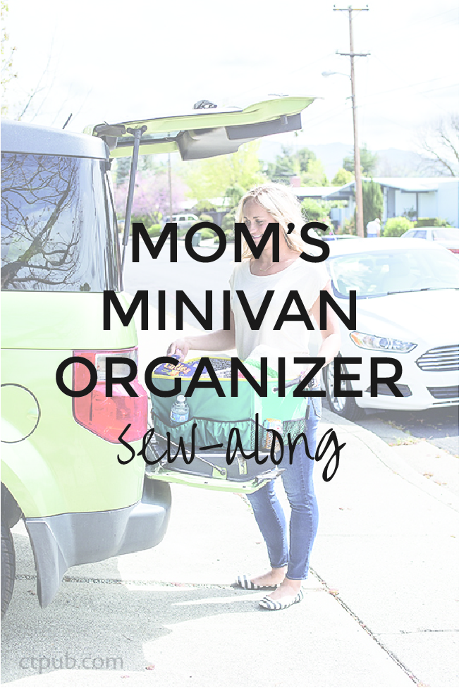 Mom's MInivan Organizer Sew-along | On the Go Bags | Radiant Home Studio