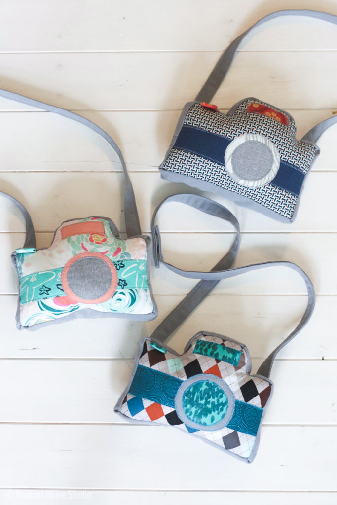 Little Photographer Camera Pattern by Swoodson Says | Handmade Gift for Preschooler | Radiant Home Studio