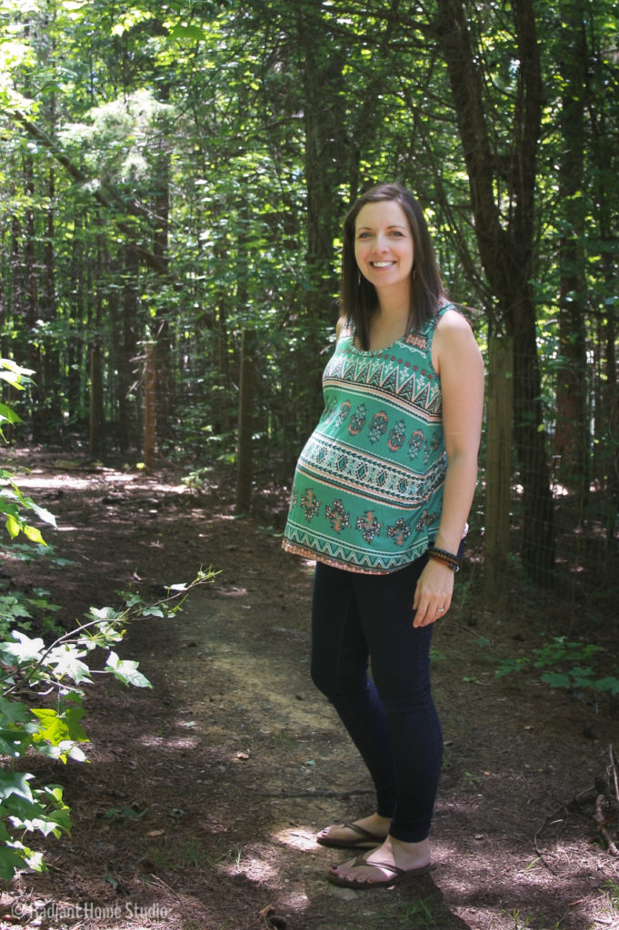 Rumi Tank for Maternity | Maternity Sewing | Radiant Home Studio