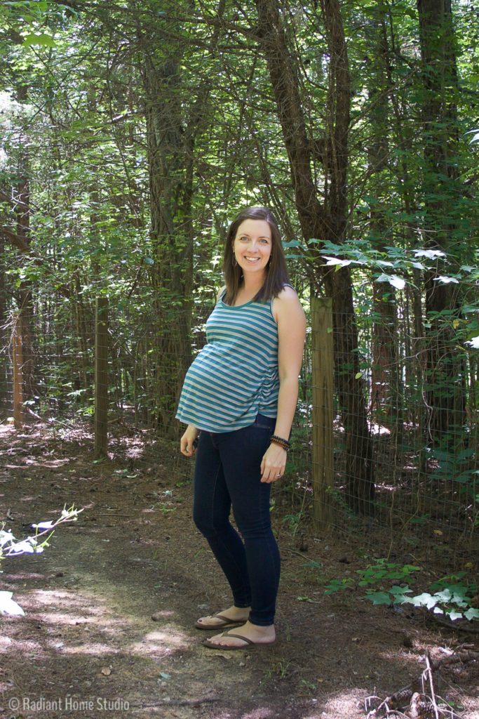 Rumi Tank for Maternity | Maternity Sewing | Radiant Home Studio