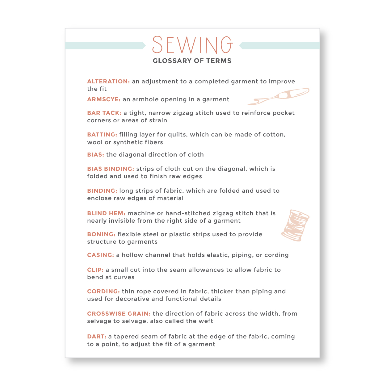 sewing-terms-radiant-home-studio