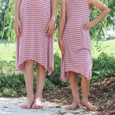 Striped Girls Dance Dresses | Radiant Home Studio