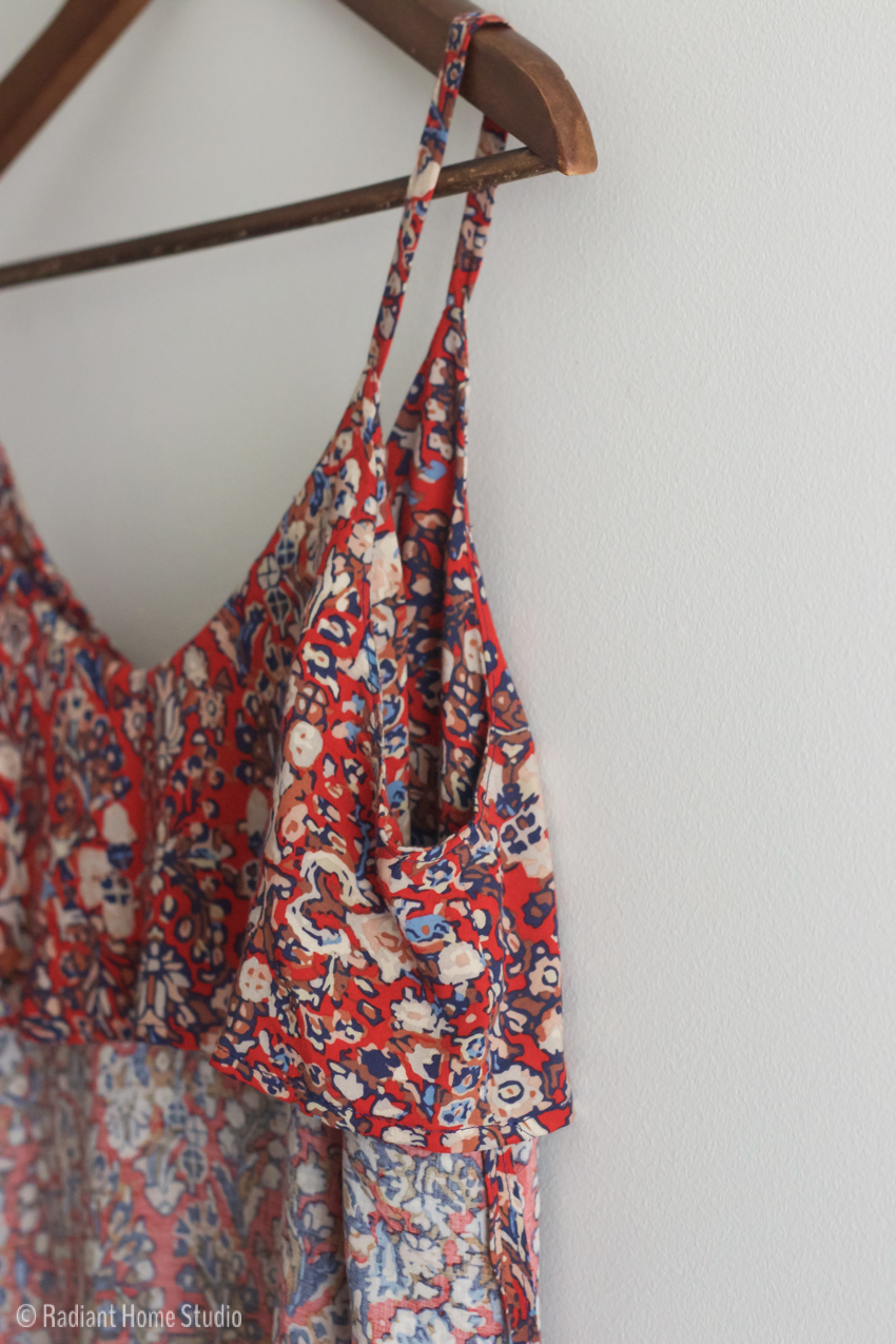 Rayon Ogden Cami Dress | True Bias Sewing Pattern | Radiant Home Studio