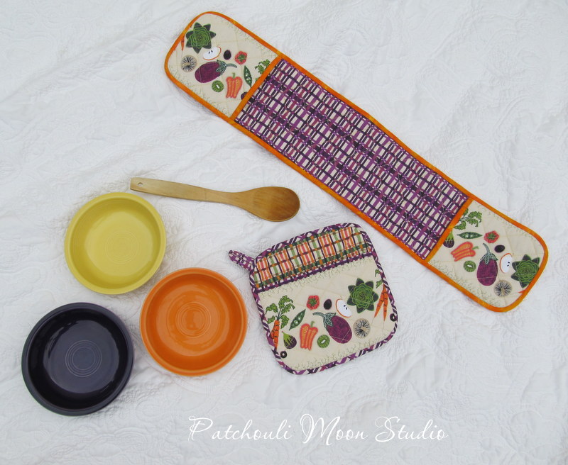 Flower City Potholder Set | Kitchen Gifts | Radiant Home Studio