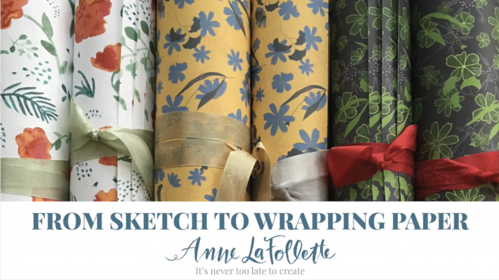 Anne LaFollette | Skillshare | From Sketch to Wrapping Paper